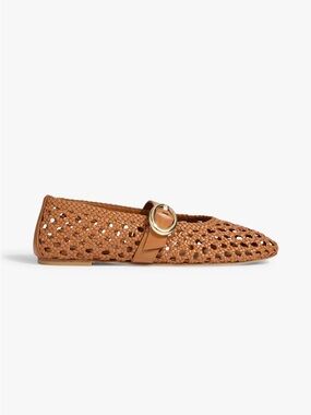 Stuart Weitzman Thea Brown Flats 7